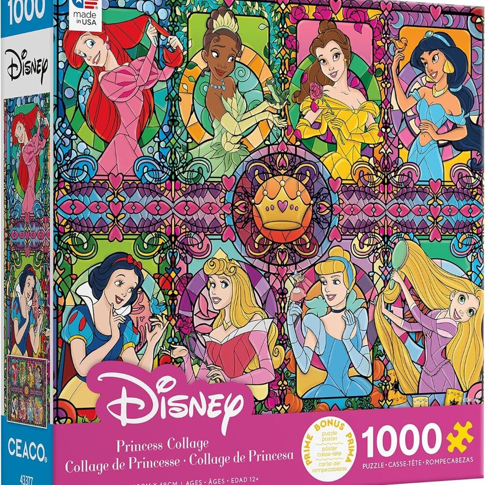 Ceaco - Disney Princess Collage - 1000 Piece Jigsaw Puzzle